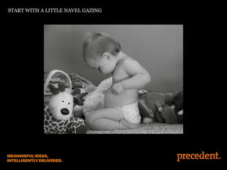 START WITH A LITTLE NAVEL GAZING
 