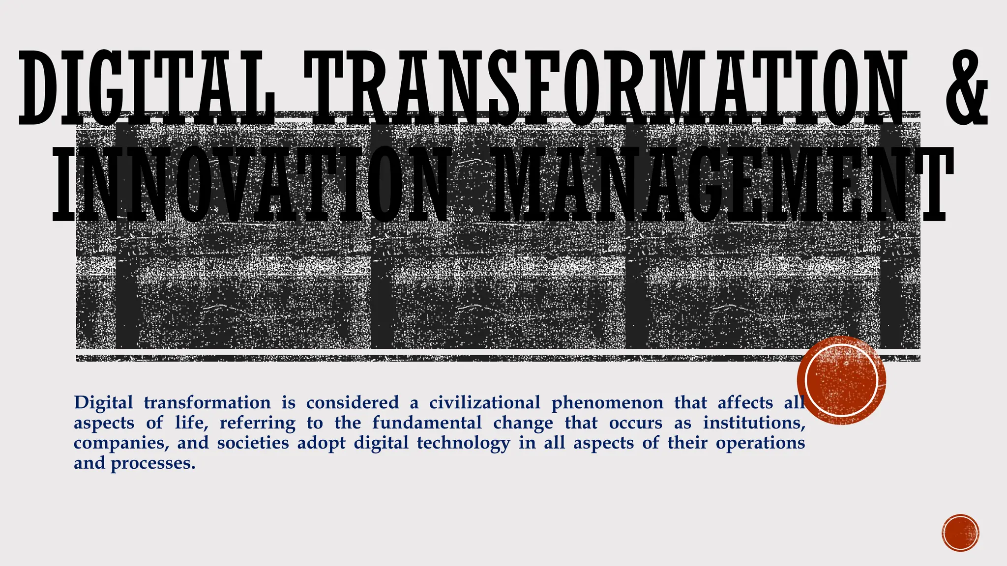 Digital Transformationn And Innovation Management Pptx