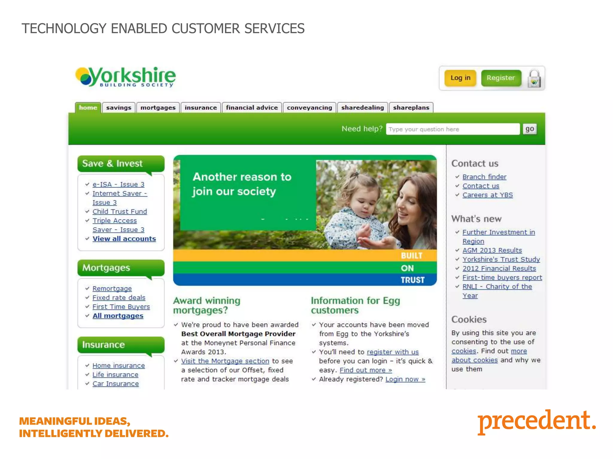 TECHNOLOGY ENABLED CUSTOMER SERVICES

 