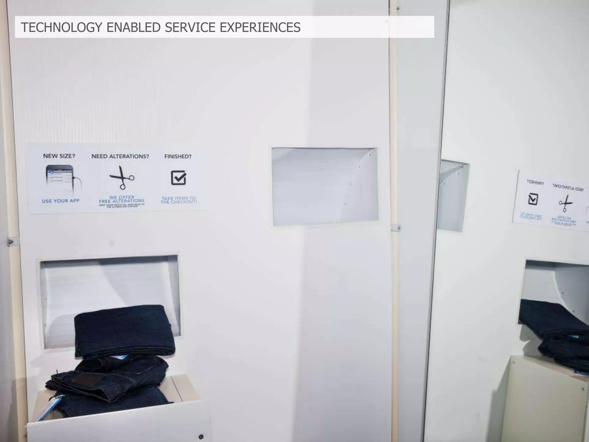TECHNOLOGY ENABLED SERVICE EXPERIENCES

 