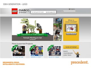 IDEA GENERATION - LEGO

 
