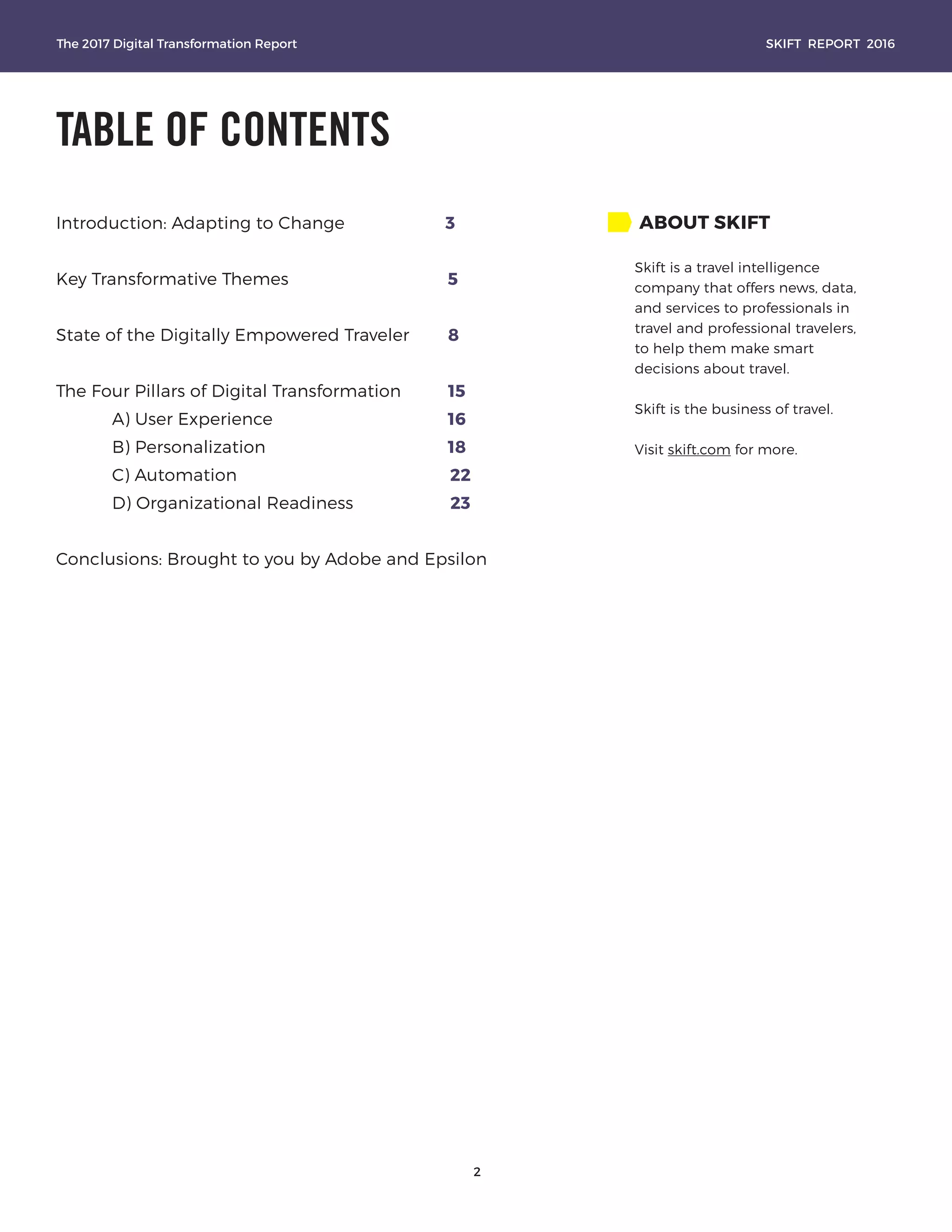 Digital transformation report | PDF