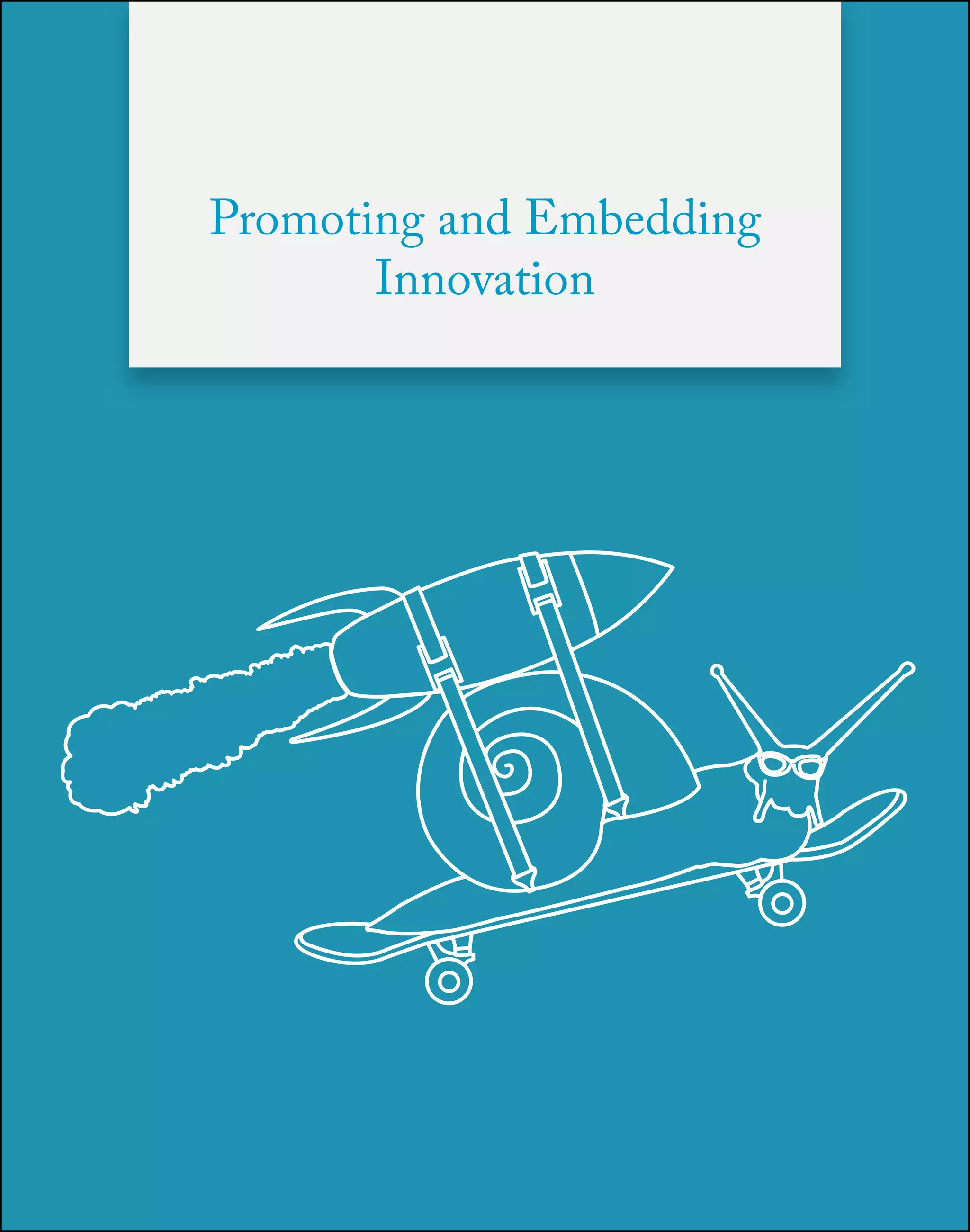Promoting and Embedding
Innovation
 