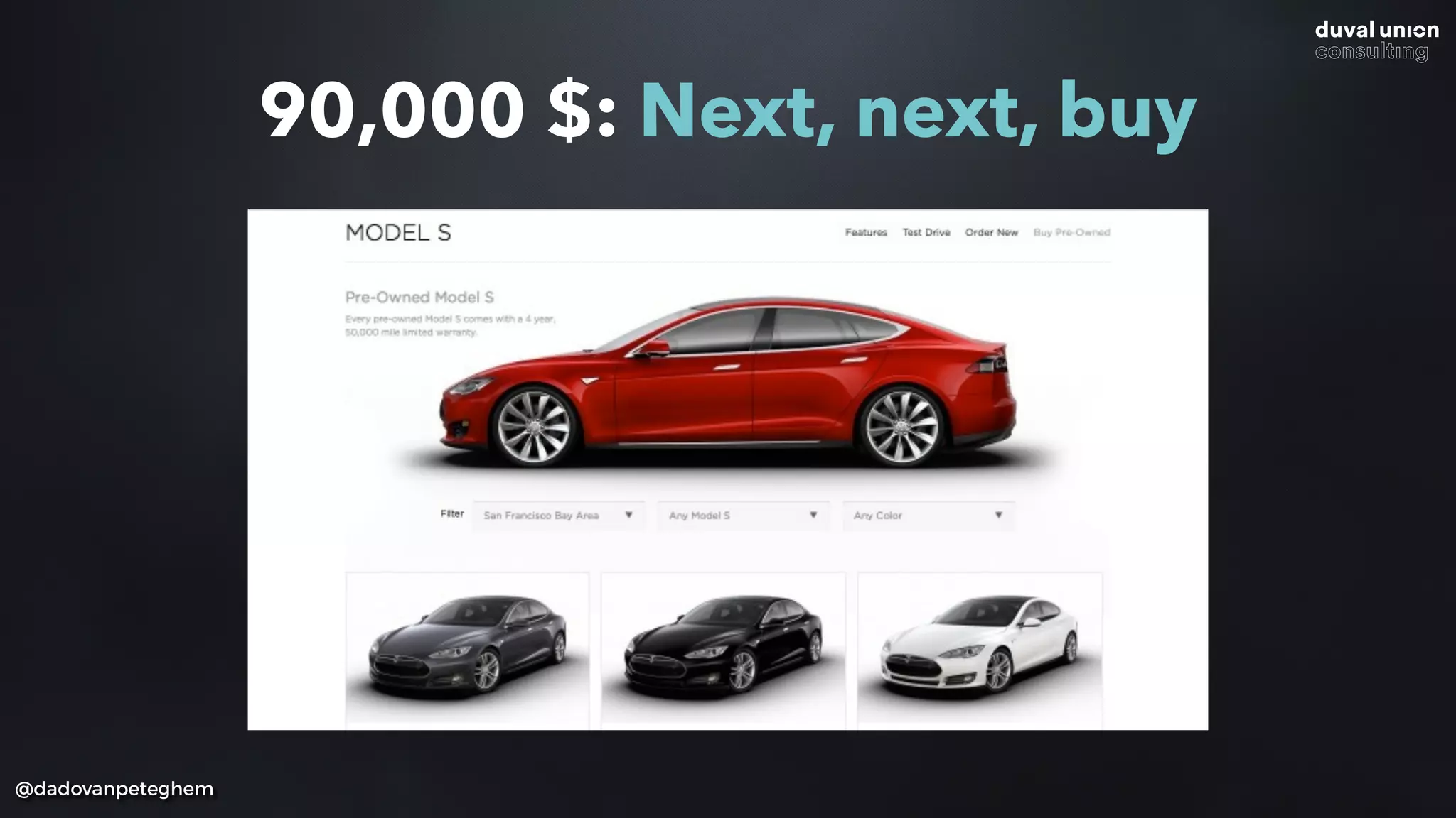 @dadovanpeteghem
90,000 $: Next, next, buy
 