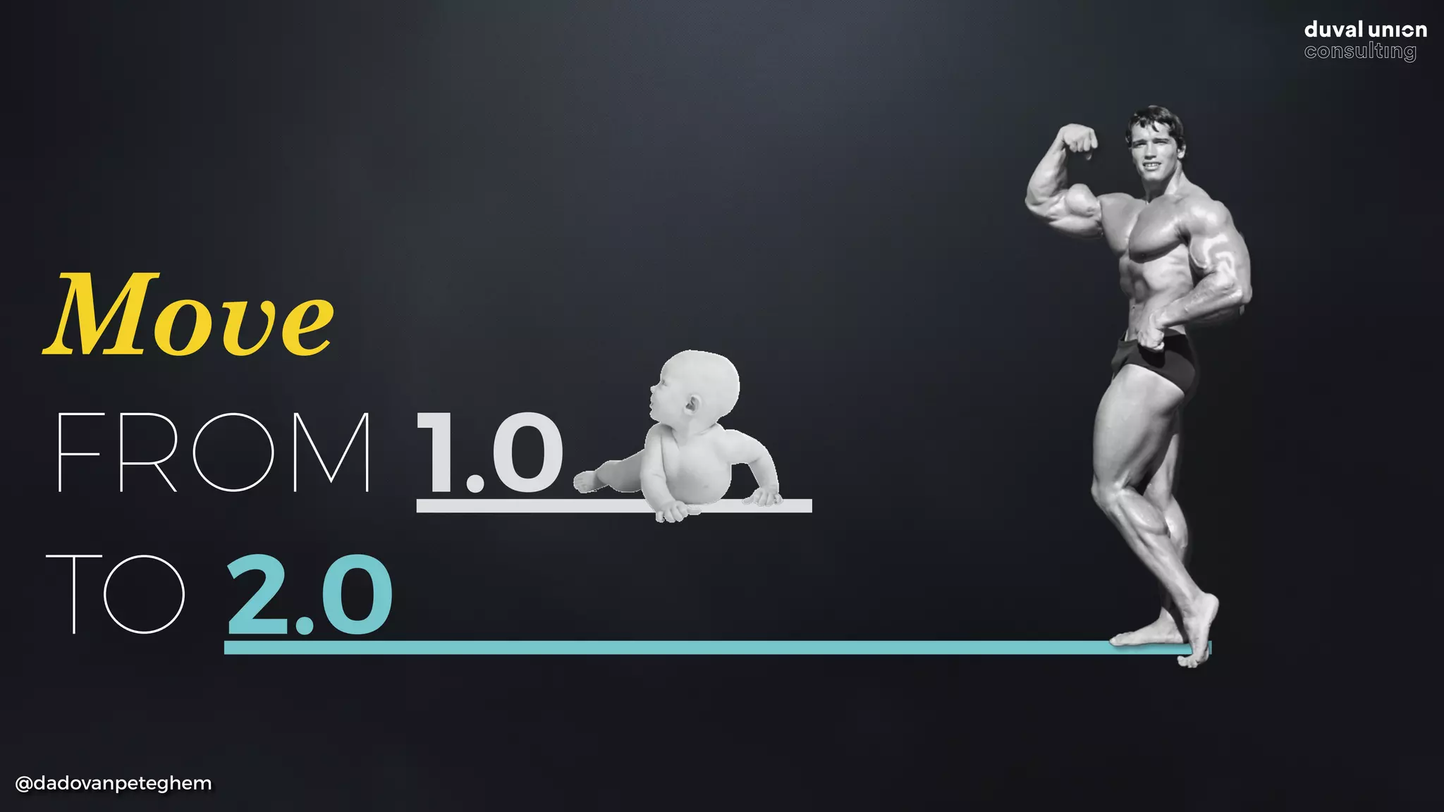 Move
FROM 1.0
TO 2.0 .
@dadovanpeteghem
 