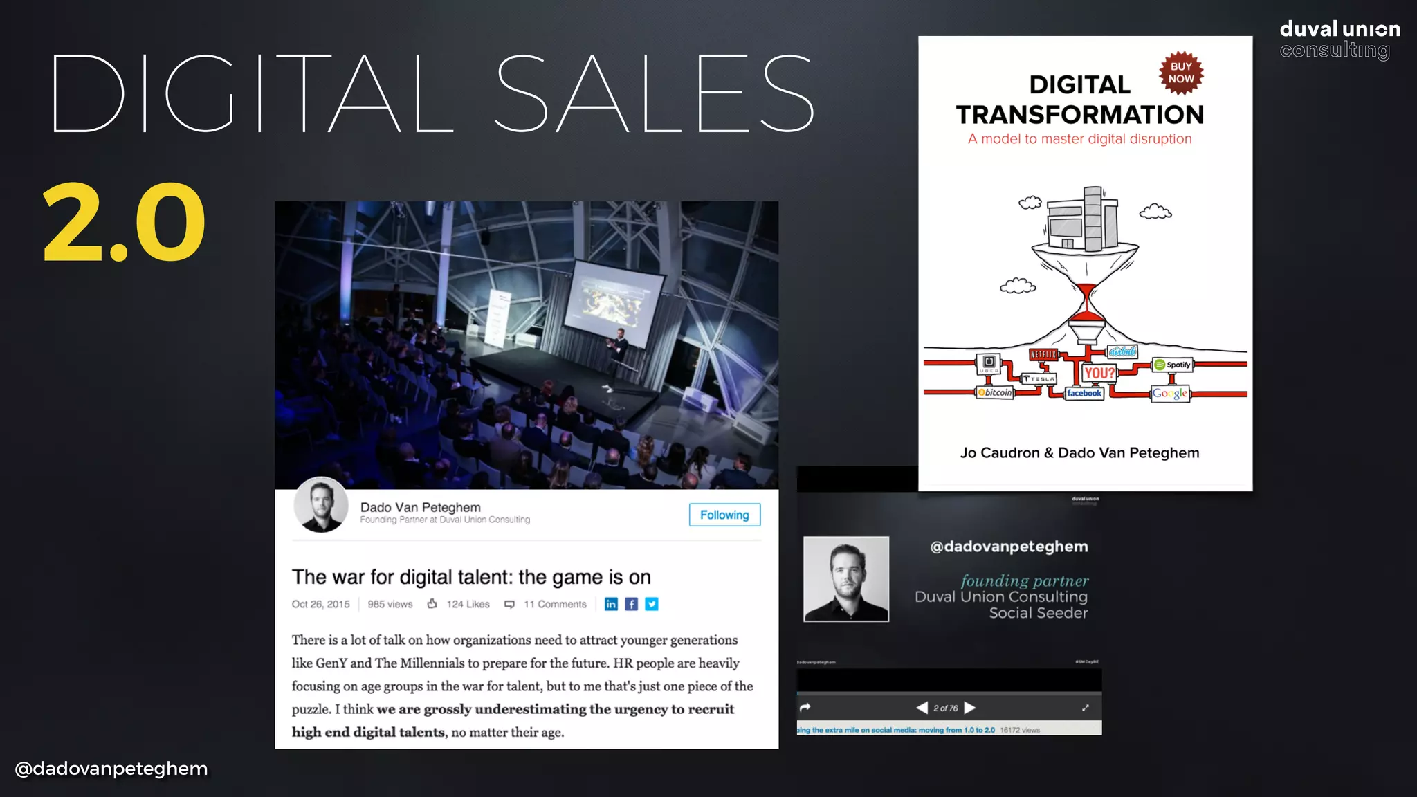 @dadovanpeteghem
DIGITAL SALES
2.0
 