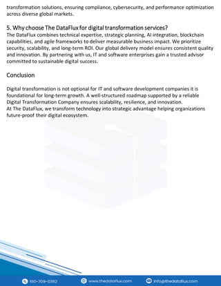 Digital Transformation Services | The Dataflux | PDF