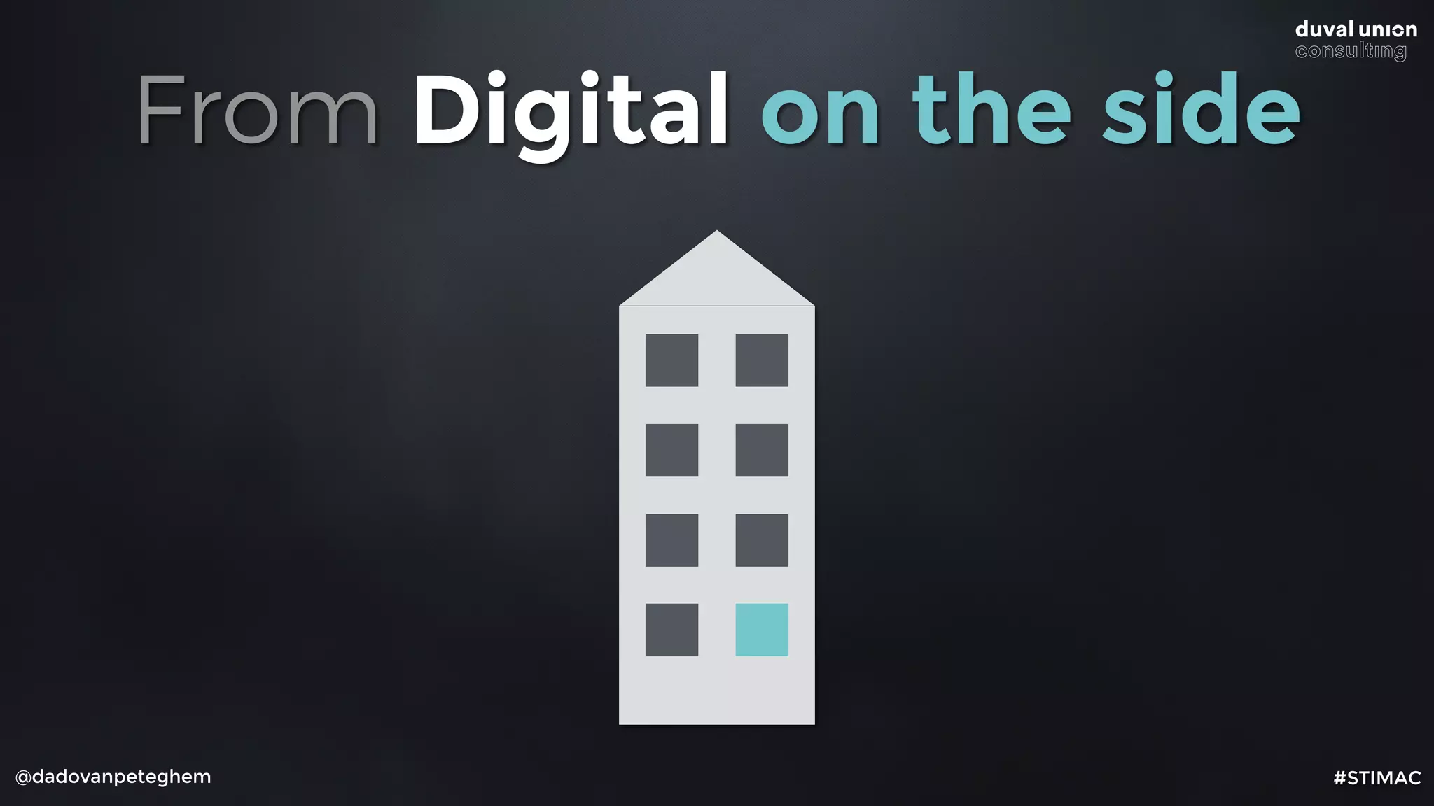 @dadovanpeteghem
From Digital on the side
#STIMAC
 