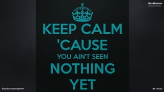 @dadovanpeteghem #STIMAC
 