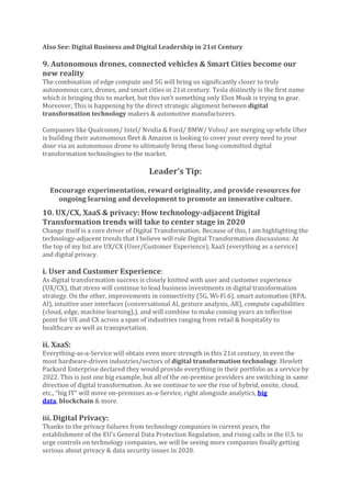 Digital Transformation Strategy: Framework & Tools | PDF