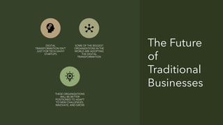 Digital transformation trends and challenges in traditional businesses ...