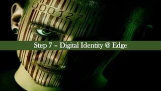 18
Step 7 – Digital Identity @ Edge
 