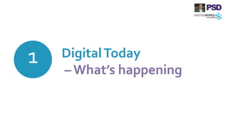 DigitalToday
– What’s happening
1
 