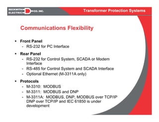 Digital transformer protection systems | PDF
