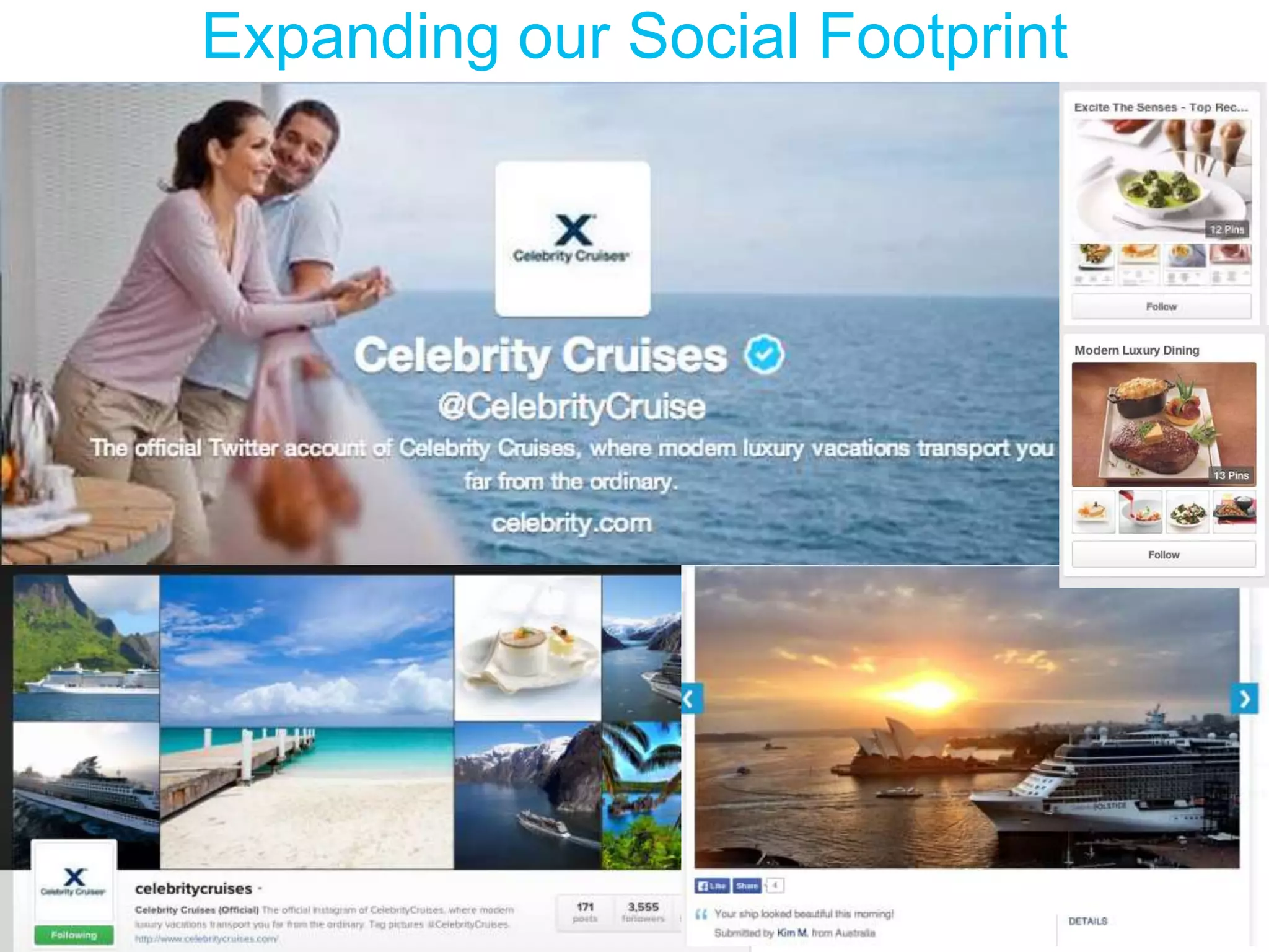 Expanding our Social Footprint 
 