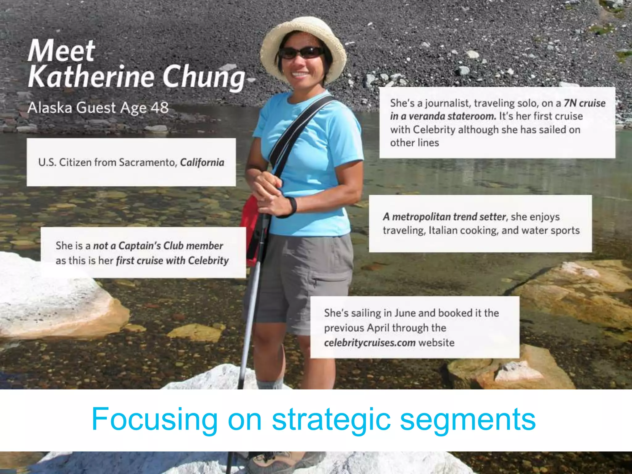 Focusing on strategic segments 
 