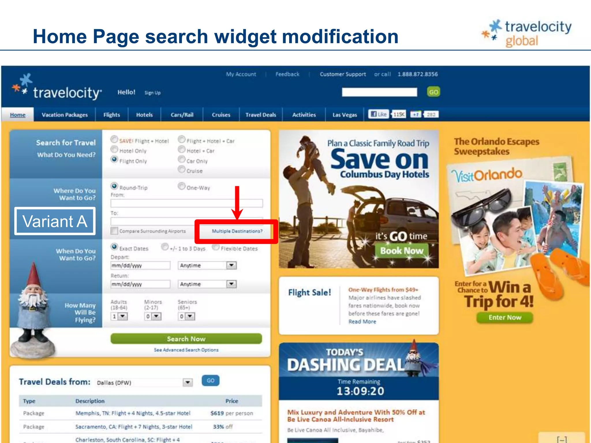C O N F I D E N T I A L
Home Page search widget modification
Variant A
 
