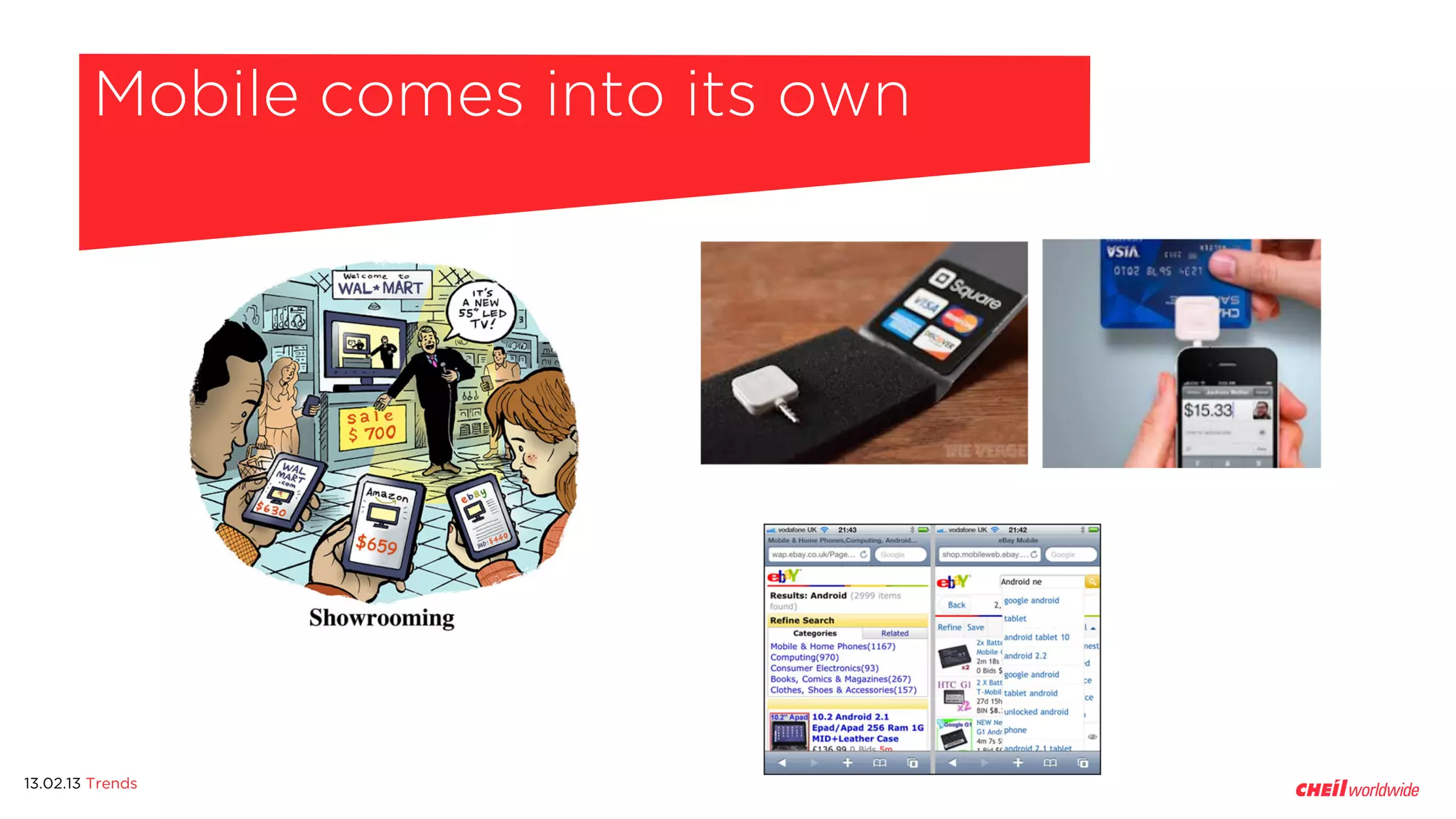 Mobile comes into its own




13.02.13 Trends
 