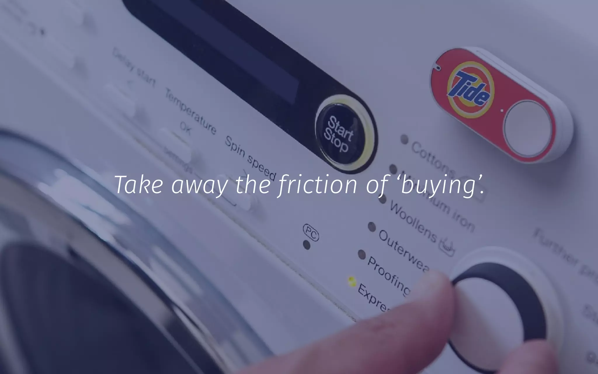 Take away the friction of ‘buying’.
 