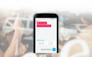 12:30
Alle vragen en antwoorden
Sarah 10:13
Hoe ziet mijn
werkdag eruit?
Is ervaring
belangrijk?
Stel een vraag!
Goeiemorgen!
Kan ik ergens mee helpen?
 