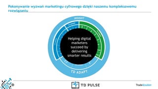Pokonywanie wyzwań marketingu cyfrowego dzięki naszemu kompleksowemu
rozwiązaniu
17 years
70 countries
350 people
Helping digital
marketers
succeed by
delivering
smarter results
 