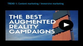 3
TREND 1: Content marketing / Immersive marketing
http://ankieta.tradedoubler.com.pl
 