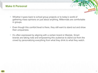 Make It Personal <ul><li>Whether it goes back to school group projects or to today’s world of gathering mass opinions on j...