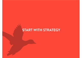 START WITH STRATEGY
 