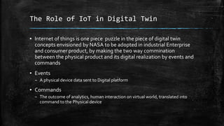 Digital twin - Internet of Things | PPTX