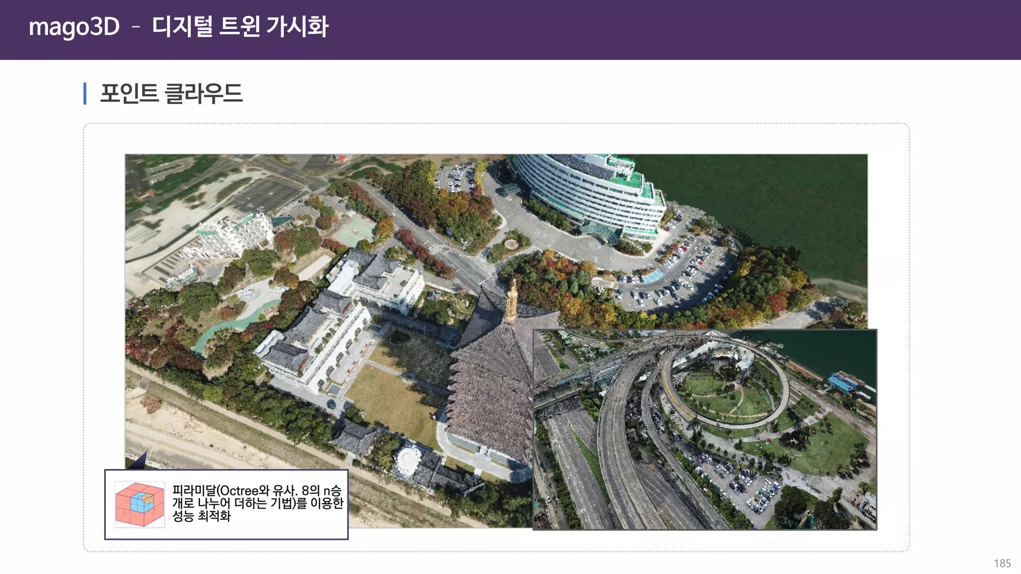 mago3D – 디지털 트윈 가시화
185
 