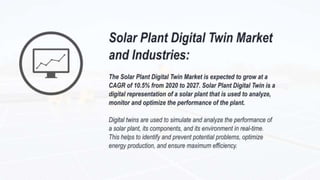 Digital Twins Training for Solar Plant