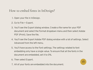 Save Indesign As Pdf Digital Typography Guide For Magazine Publishers | PDF