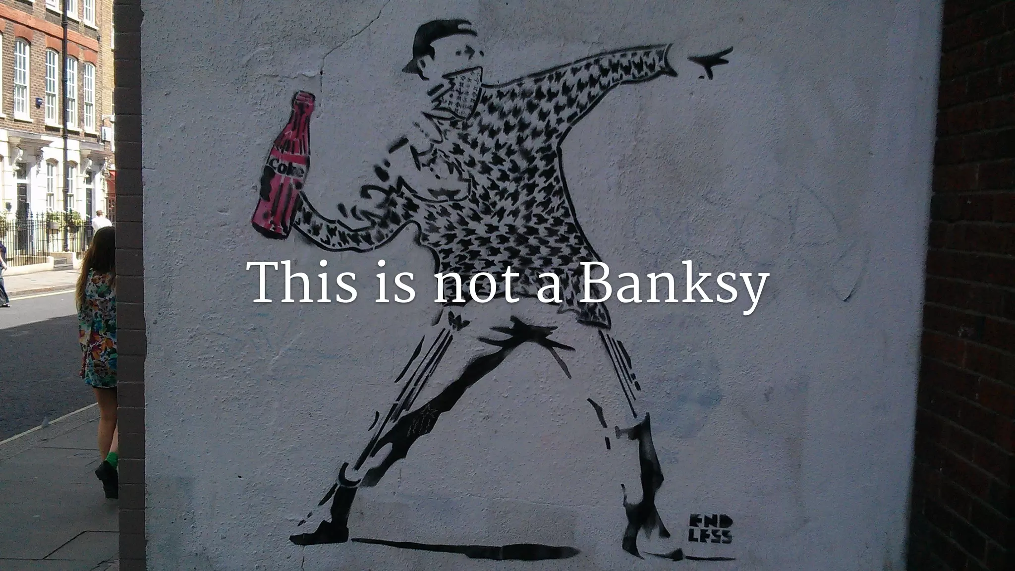 This is not a Banksy
 