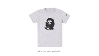 SSUR Kids Rebel Ape T-shirt
 