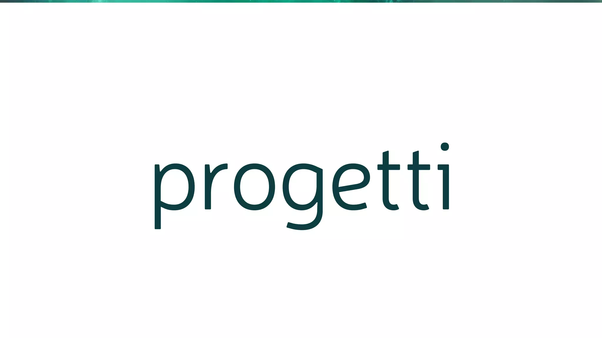 progetti
 