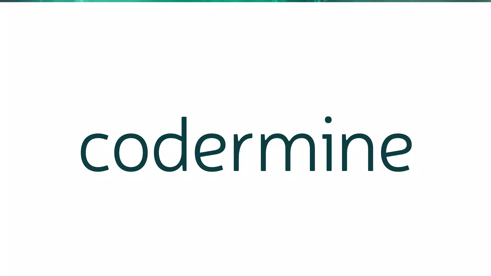 codermine
 