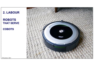 | 23
© Numenor, 2021
2. LABOUR
ROBOTS
THAT SERVE
COBOTS
 