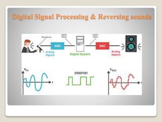 Digital Signal Processing & Reversing sounds
 