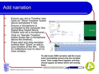 Digital Video Using Windows Movie Maker And Usb Camera | PPT