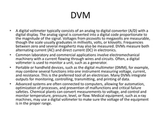 Digital voltmeter | PPTX