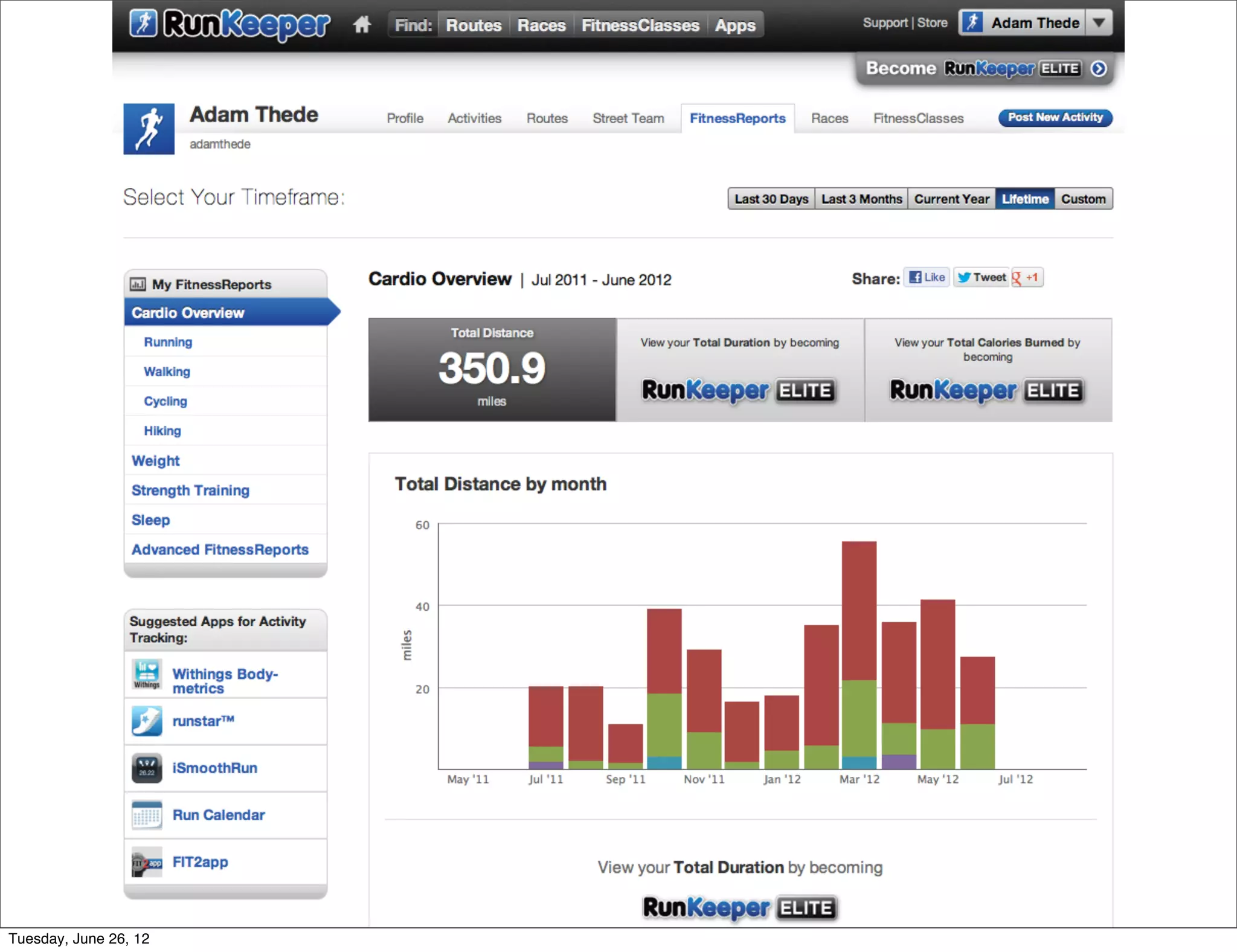 Tuesday, June 26, 12
 