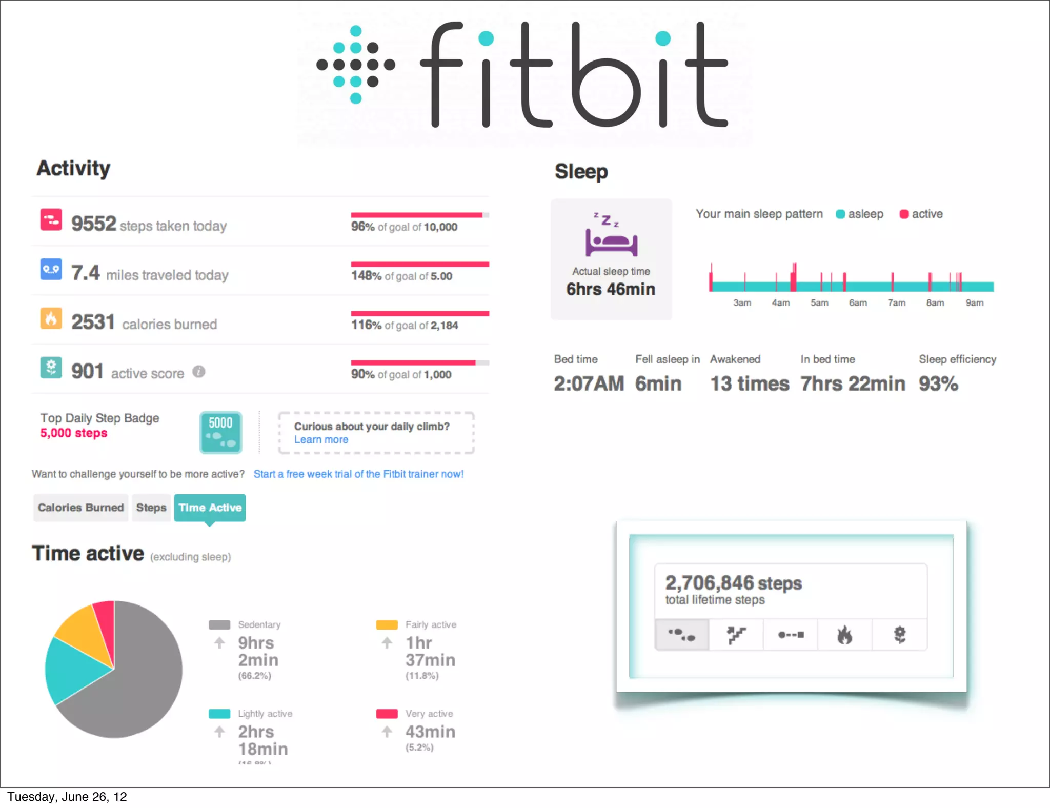 Tuesday, June 26, 12
 