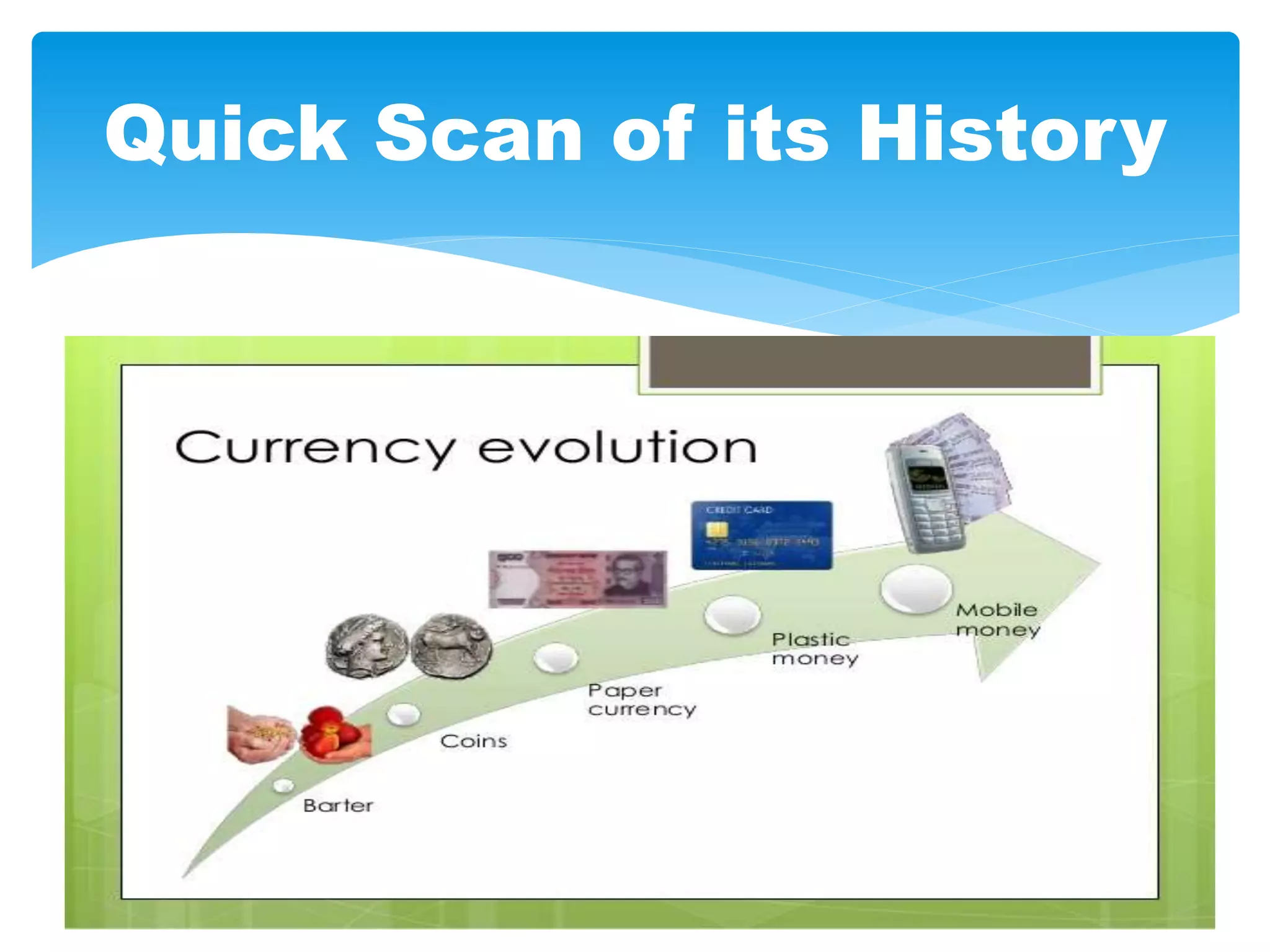 Quick Scan of its History
6
 