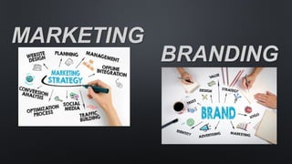 BRANDING
MARKETING 
 
