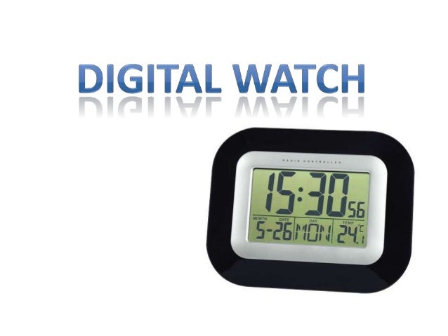 when was the first digital watch invented