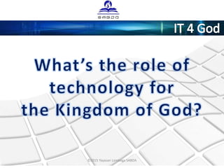 ©2015 Yayasan Lembaga SABDA
 