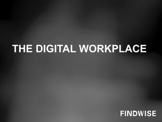 THE DIGITAL WORKPLACE
 
