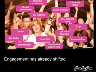 Engagement has already shifted 