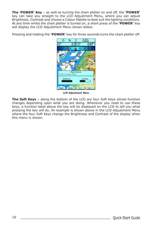 Digital yacht chartplotter sc500 quick start guide | PDF