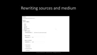 Rewriting sources and medium
Arnout Hellemans | @hellemans |#digitalzone21
 